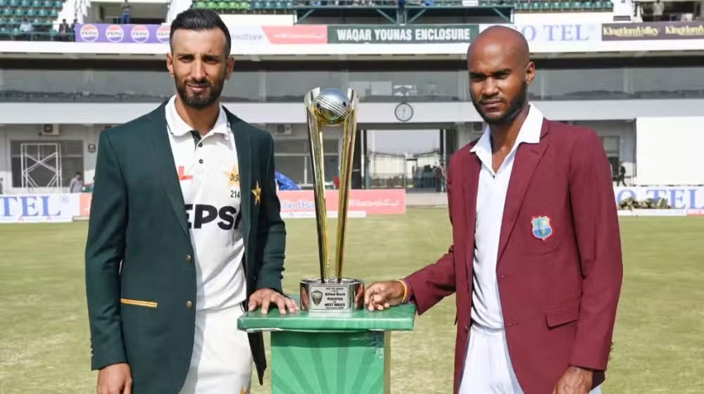 Pakistan Wins Against West Indies in First Test Match